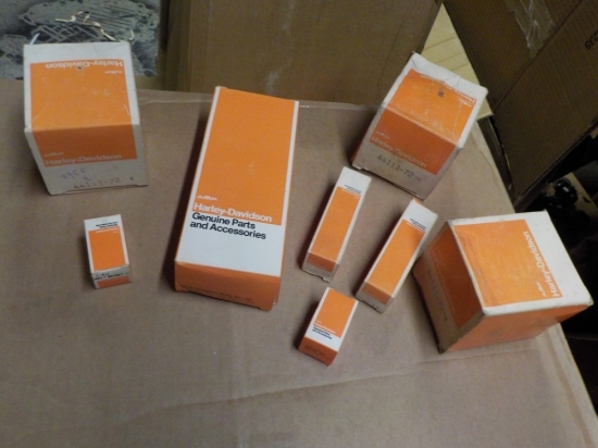 ORANGE 70s BOX COLLECTION (8) EMPTY